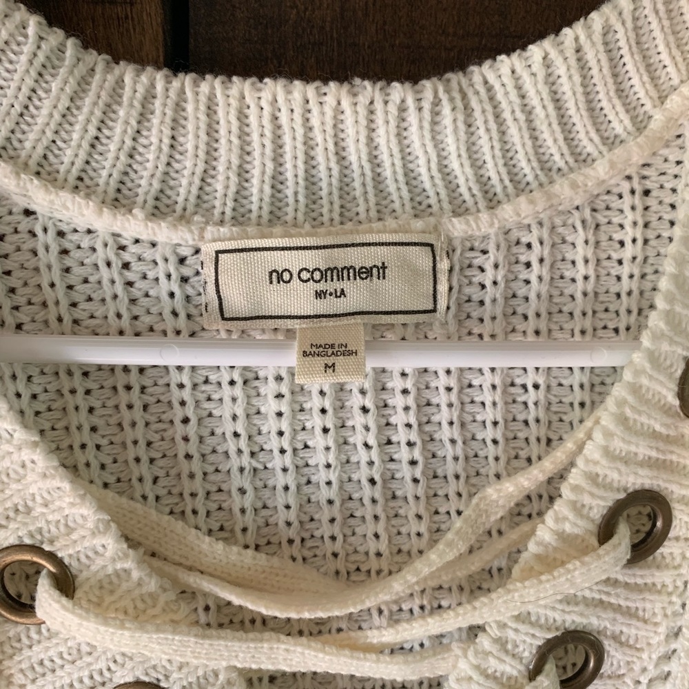 Laced sweater - Picture 2 of 2